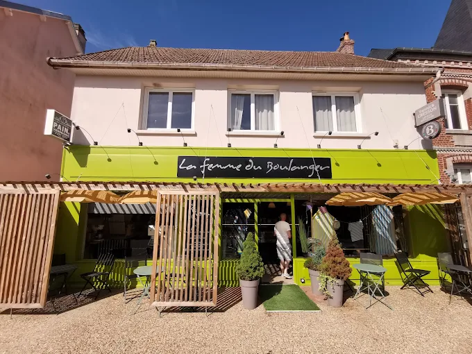 Façade de La Femme du Boulanger à Berneval-le-Grand