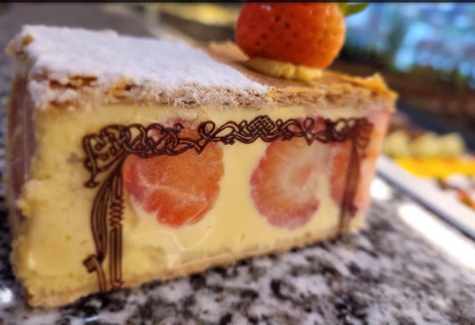 Pâtisserie aux fraises
